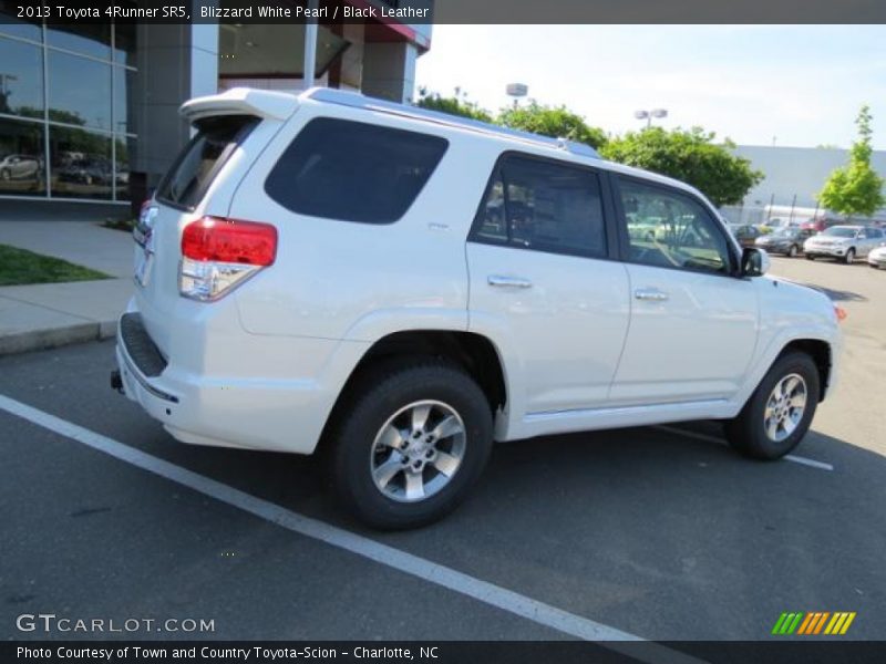 Blizzard White Pearl / Black Leather 2013 Toyota 4Runner SR5