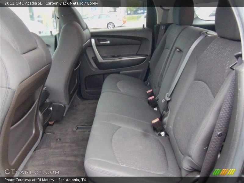 Carbon Black Metallic / Ebony 2011 GMC Acadia SL