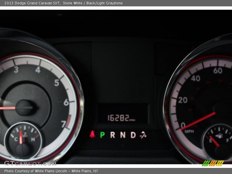 Stone White / Black/Light Graystone 2013 Dodge Grand Caravan SXT