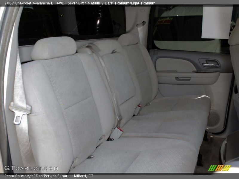 Silver Birch Metallic / Dark Titanium/Light Titanium 2007 Chevrolet Avalanche LT 4WD
