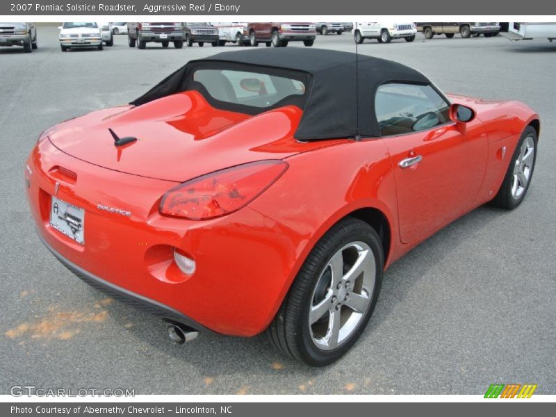 Aggressive Red / Ebony 2007 Pontiac Solstice Roadster