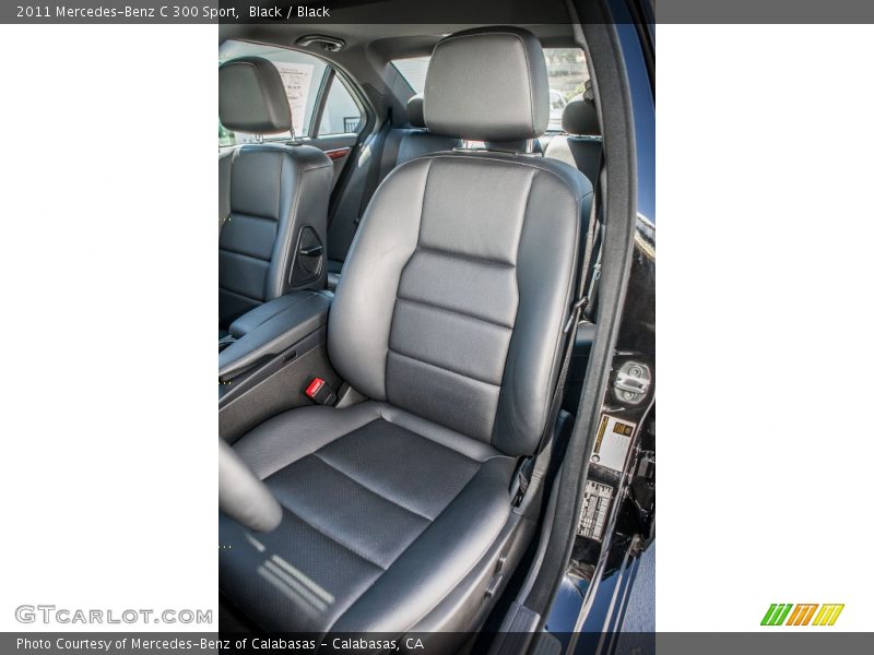 Black / Black 2011 Mercedes-Benz C 300 Sport
