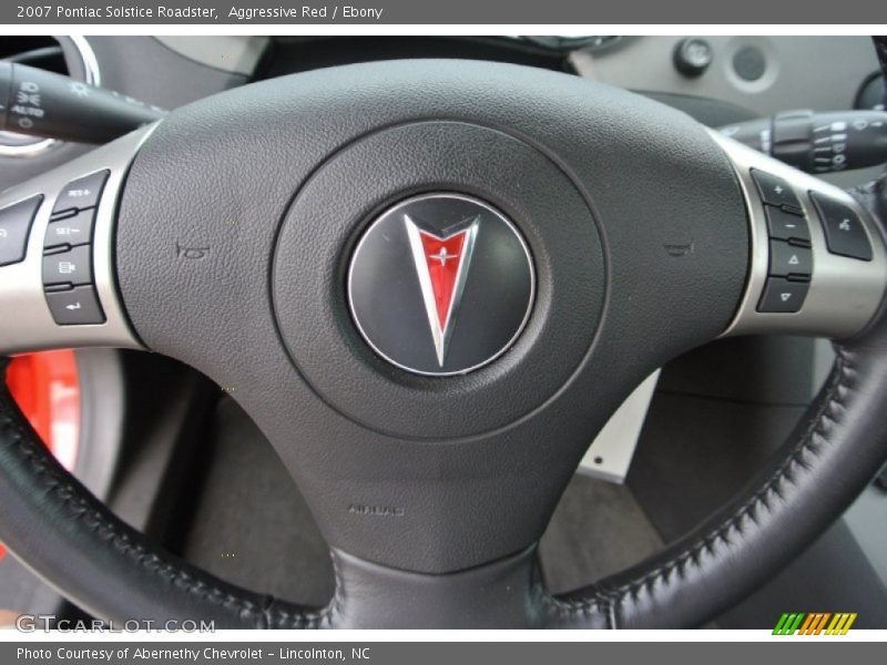 Aggressive Red / Ebony 2007 Pontiac Solstice Roadster