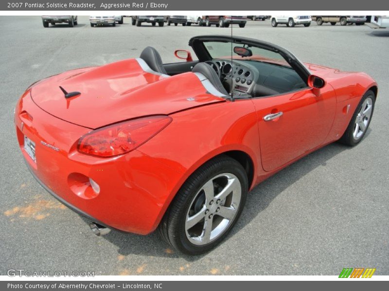 Aggressive Red / Ebony 2007 Pontiac Solstice Roadster