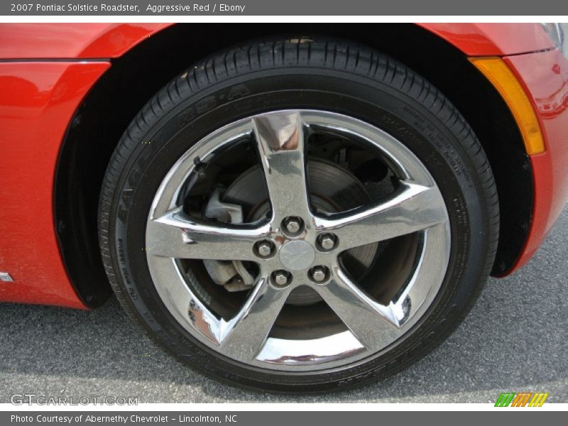 Aggressive Red / Ebony 2007 Pontiac Solstice Roadster