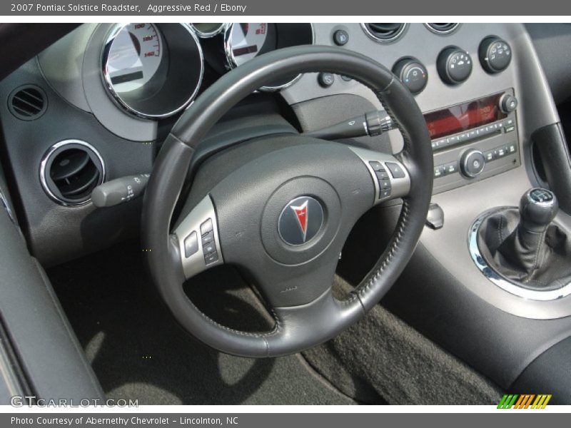 Aggressive Red / Ebony 2007 Pontiac Solstice Roadster