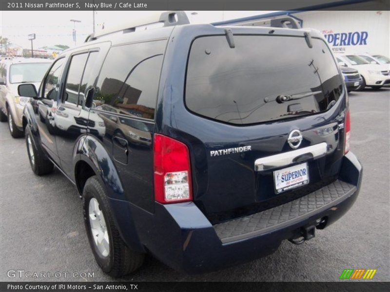 Navy Blue / Cafe Latte 2011 Nissan Pathfinder S