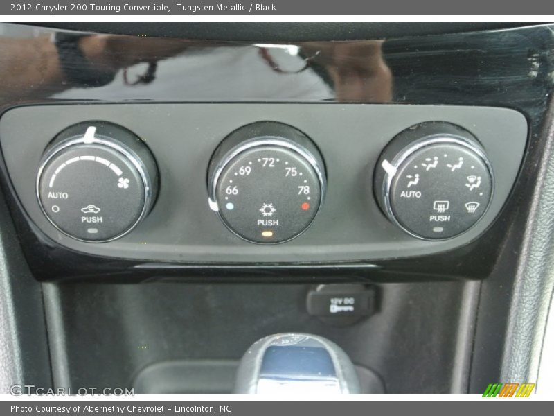 Controls of 2012 200 Touring Convertible