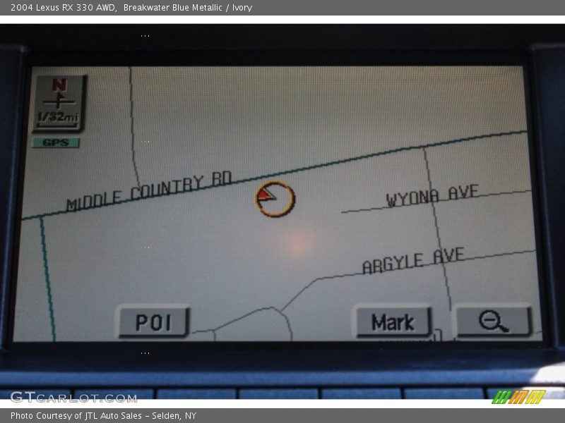 Breakwater Blue Metallic / Ivory 2004 Lexus RX 330 AWD