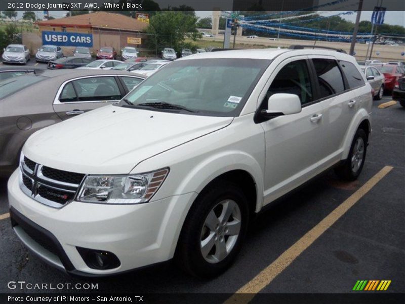 Front 3/4 View of 2012 Journey SXT AWD