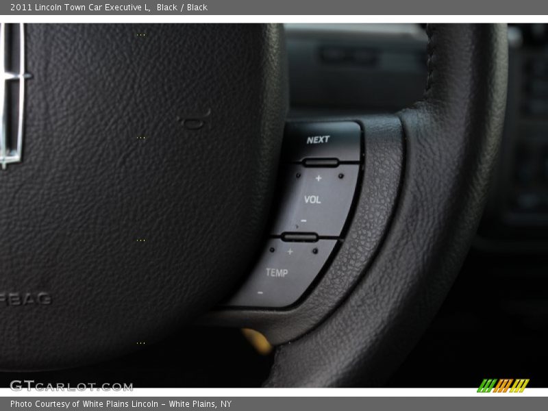 Controls of 2011 Town Car Executive L