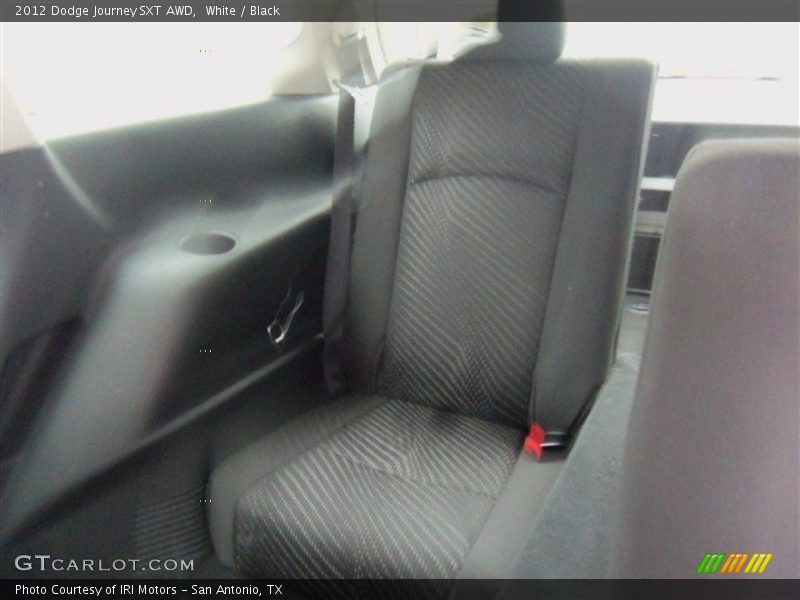 White / Black 2012 Dodge Journey SXT AWD