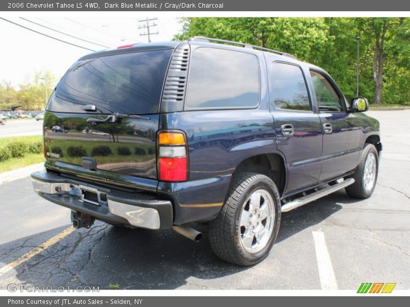 Dark Blue Metallic / Gray/Dark Charcoal 2006 Chevrolet Tahoe LS 4WD