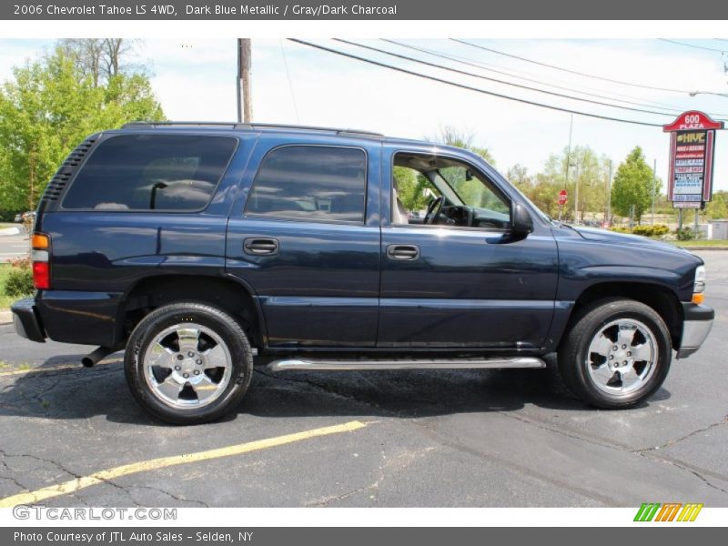 Dark Blue Metallic / Gray/Dark Charcoal 2006 Chevrolet Tahoe LS 4WD