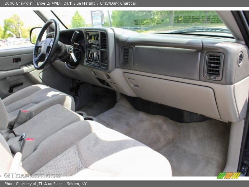 Dark Blue Metallic / Gray/Dark Charcoal 2006 Chevrolet Tahoe LS 4WD