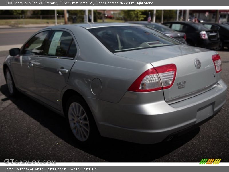 Silver Frost Metallic / Dark Charcoal/Medium Light Stone 2006 Mercury Milan V6 Premier