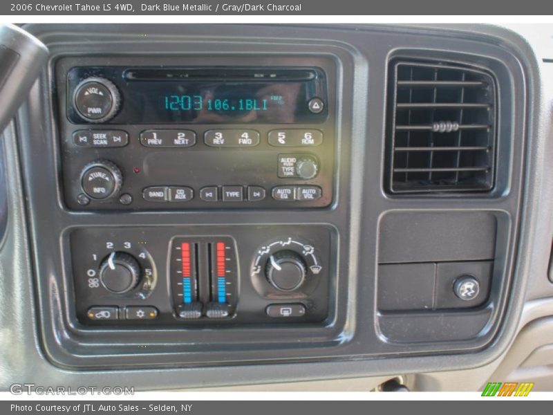 Dark Blue Metallic / Gray/Dark Charcoal 2006 Chevrolet Tahoe LS 4WD