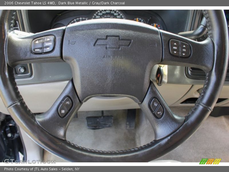 Dark Blue Metallic / Gray/Dark Charcoal 2006 Chevrolet Tahoe LS 4WD