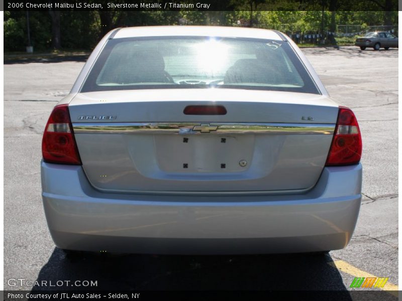 Silverstone Metallic / Titanium Gray 2006 Chevrolet Malibu LS Sedan