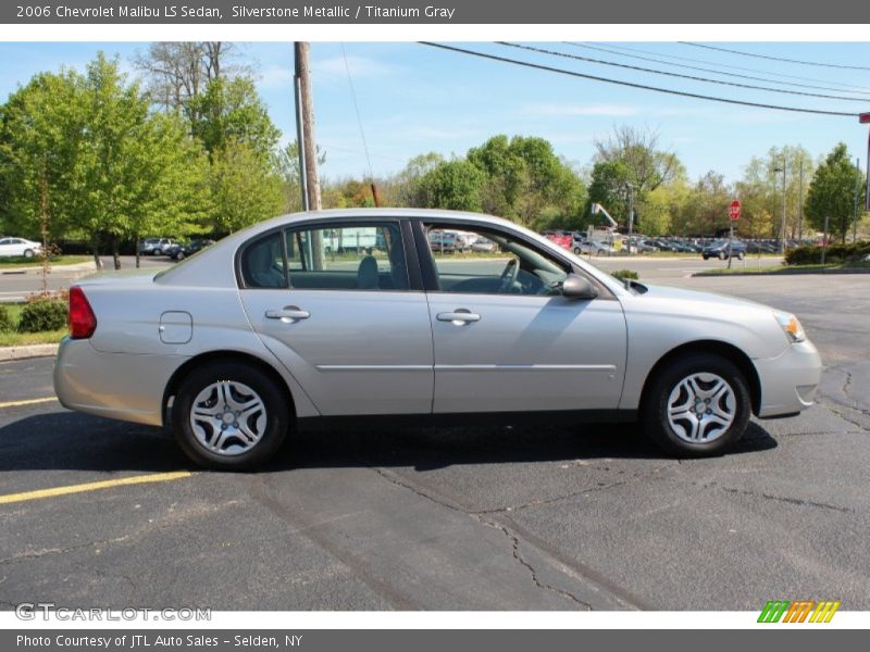 Silverstone Metallic / Titanium Gray 2006 Chevrolet Malibu LS Sedan