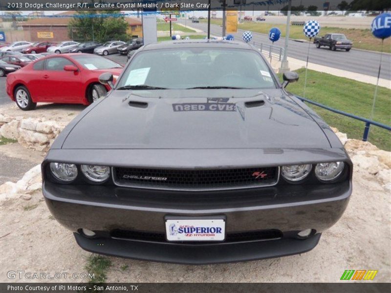 Granite Crystal Metallic / Dark Slate Gray 2013 Dodge Challenger R/T