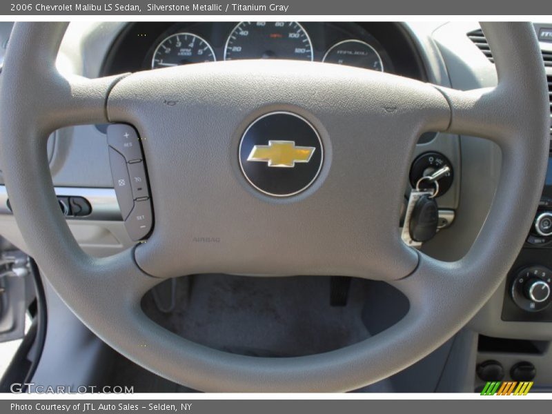 Silverstone Metallic / Titanium Gray 2006 Chevrolet Malibu LS Sedan
