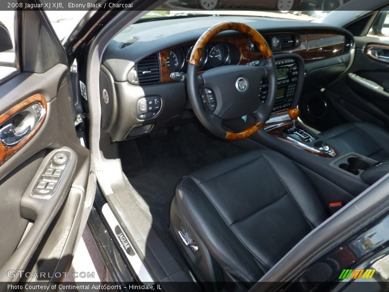  2008 XJ XJ8 Charcoal Interior