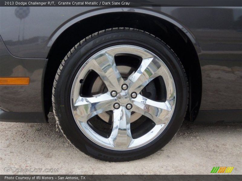 Granite Crystal Metallic / Dark Slate Gray 2013 Dodge Challenger R/T