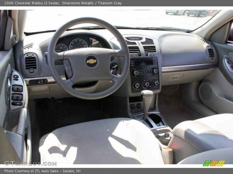 Silverstone Metallic / Titanium Gray 2006 Chevrolet Malibu LS Sedan