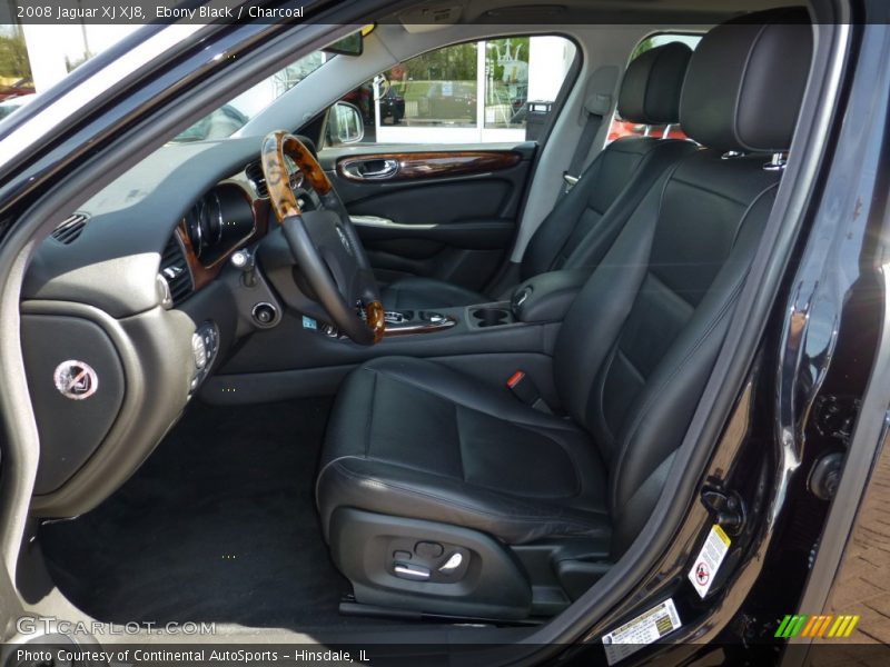 Front Seat of 2008 XJ XJ8