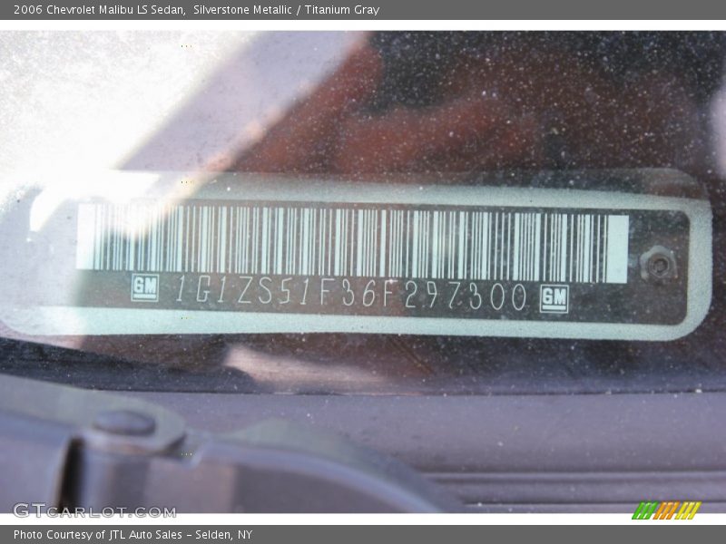 Silverstone Metallic / Titanium Gray 2006 Chevrolet Malibu LS Sedan