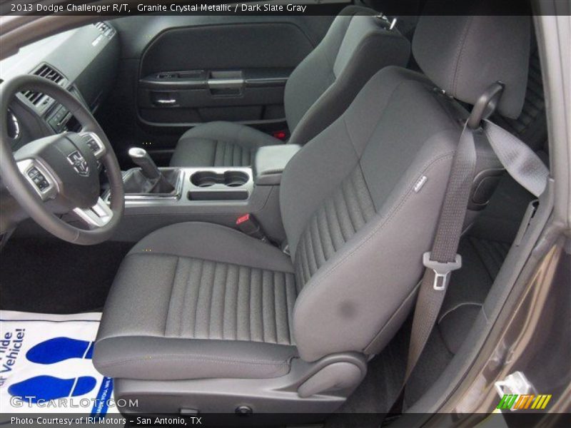 Granite Crystal Metallic / Dark Slate Gray 2013 Dodge Challenger R/T