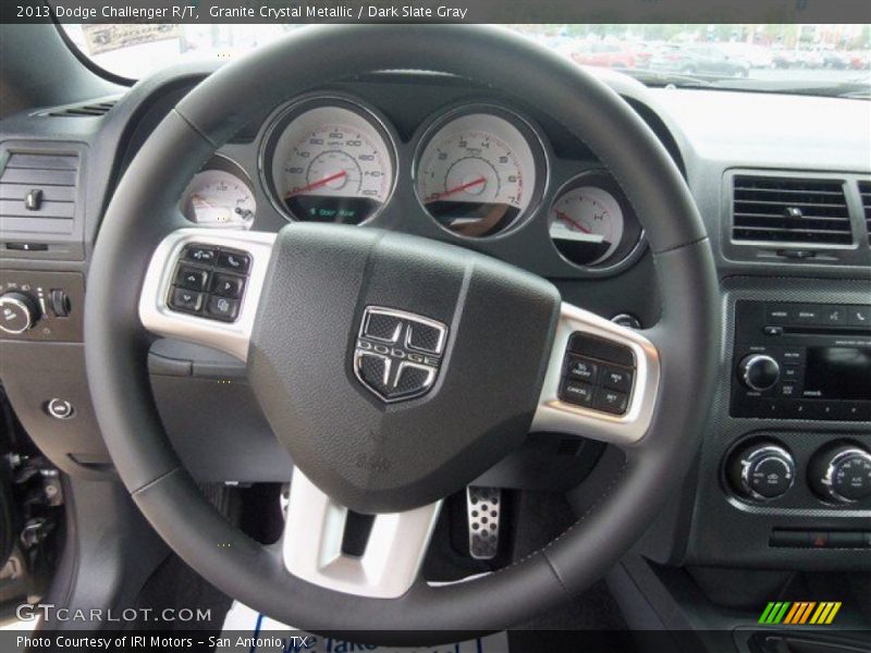 Granite Crystal Metallic / Dark Slate Gray 2013 Dodge Challenger R/T