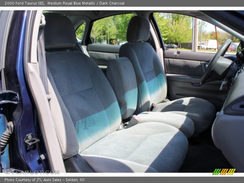 Medium Royal Blue Metallic / Dark Charcoal 2000 Ford Taurus SES