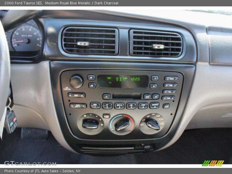 Medium Royal Blue Metallic / Dark Charcoal 2000 Ford Taurus SES