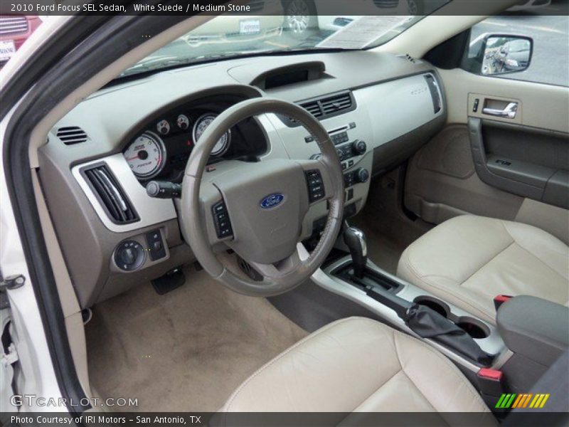 Medium Stone Interior - 2010 Focus SEL Sedan 
