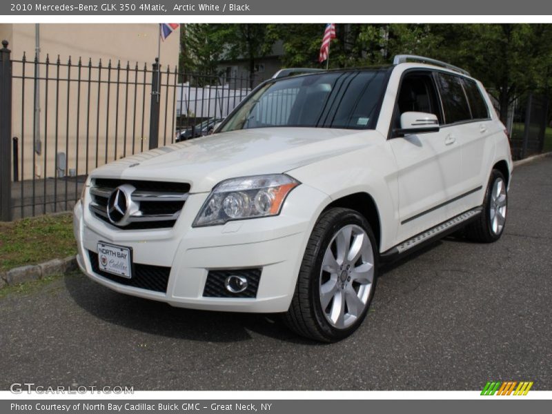 Arctic White / Black 2010 Mercedes-Benz GLK 350 4Matic