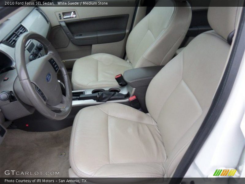  2010 Focus SEL Sedan Medium Stone Interior