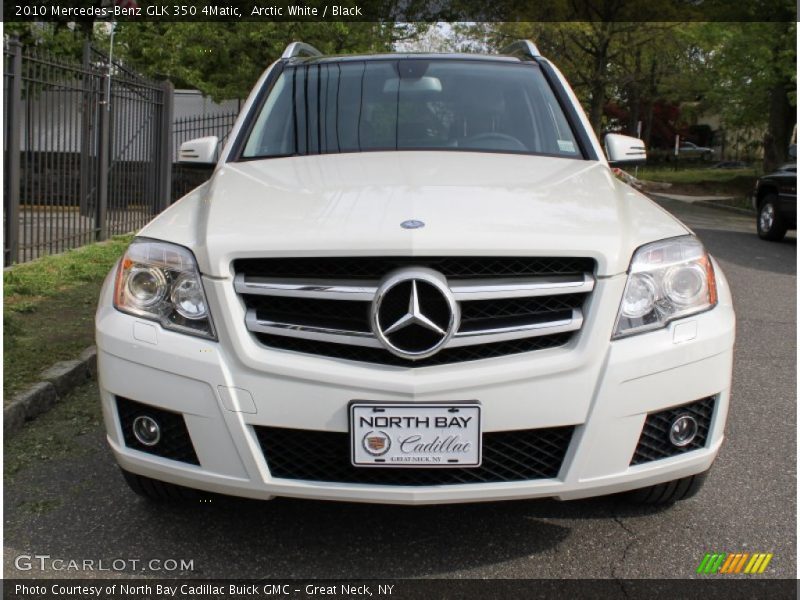 Arctic White / Black 2010 Mercedes-Benz GLK 350 4Matic