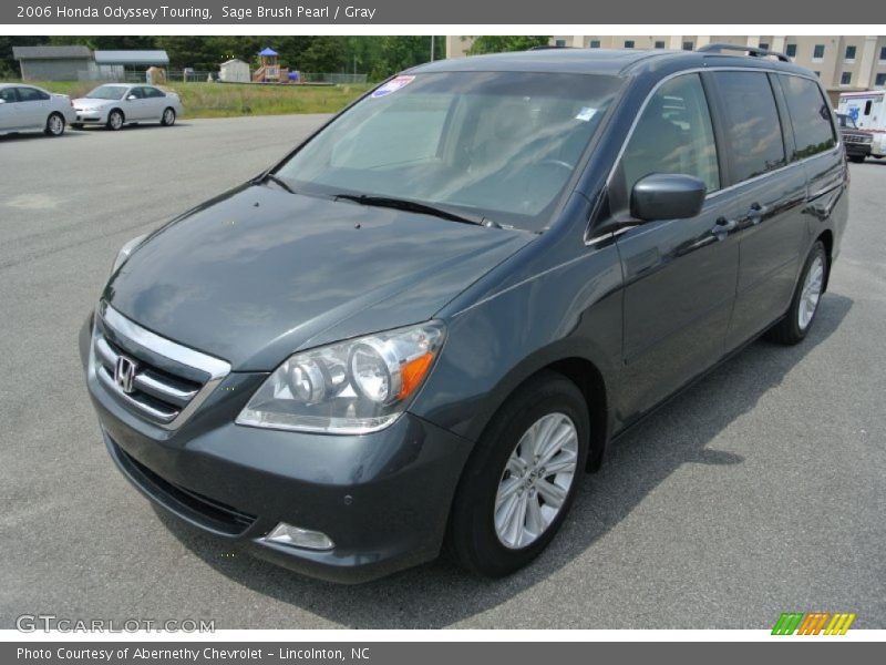 Sage Brush Pearl / Gray 2006 Honda Odyssey Touring