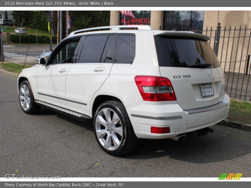 Arctic White / Black 2010 Mercedes-Benz GLK 350 4Matic