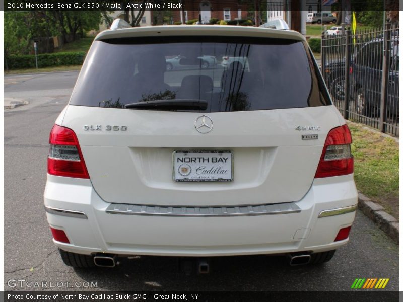 Arctic White / Black 2010 Mercedes-Benz GLK 350 4Matic