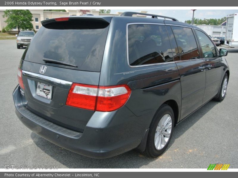 Sage Brush Pearl / Gray 2006 Honda Odyssey Touring