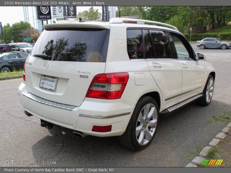 Arctic White / Black 2010 Mercedes-Benz GLK 350 4Matic