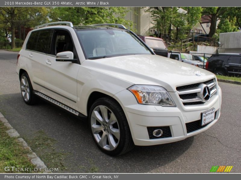 Arctic White / Black 2010 Mercedes-Benz GLK 350 4Matic