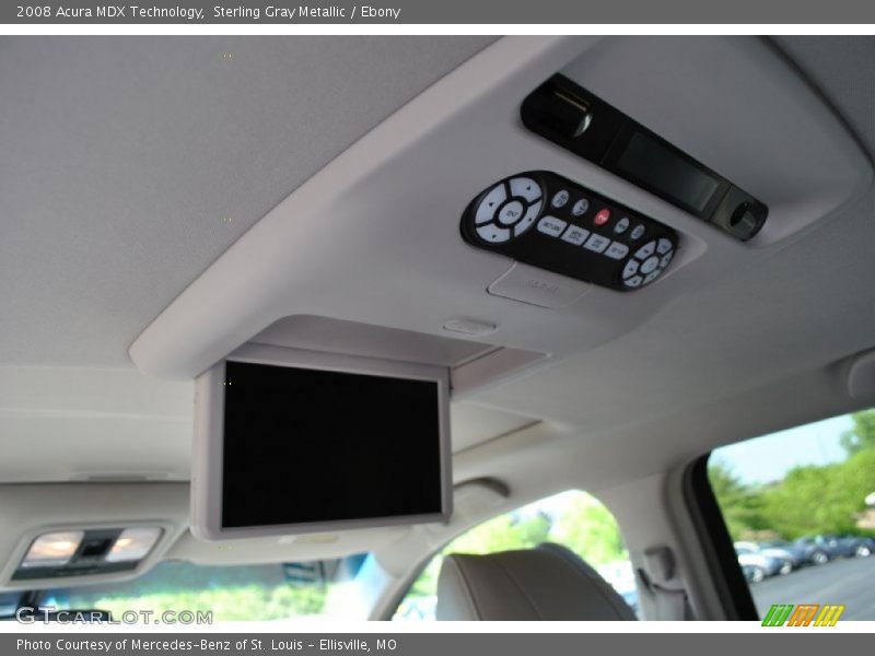 Sterling Gray Metallic / Ebony 2008 Acura MDX Technology