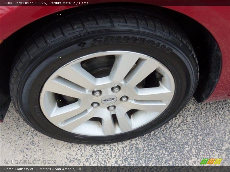 Redfire Metallic / Camel 2008 Ford Fusion SEL V6