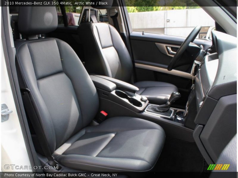 Arctic White / Black 2010 Mercedes-Benz GLK 350 4Matic