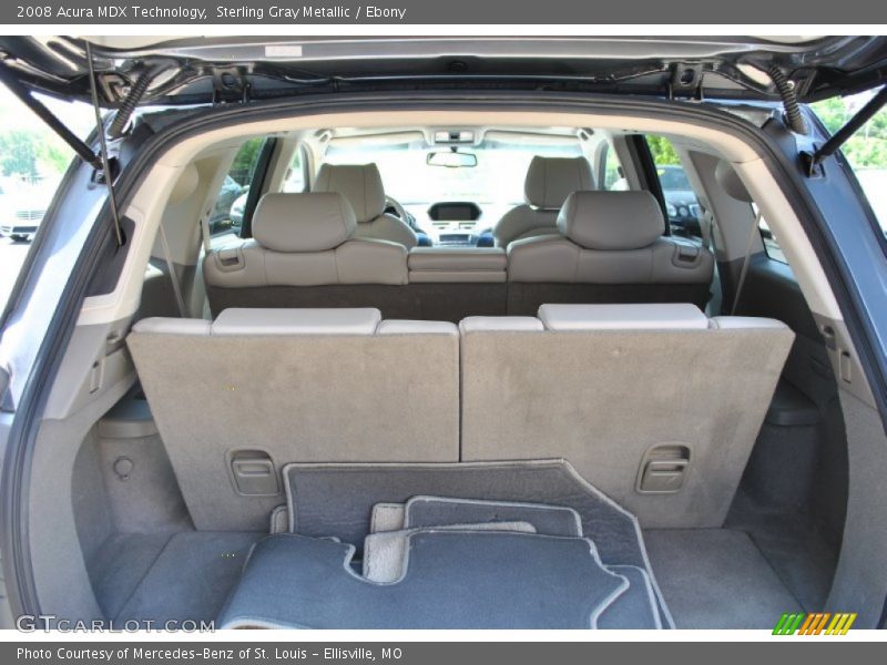 Sterling Gray Metallic / Ebony 2008 Acura MDX Technology