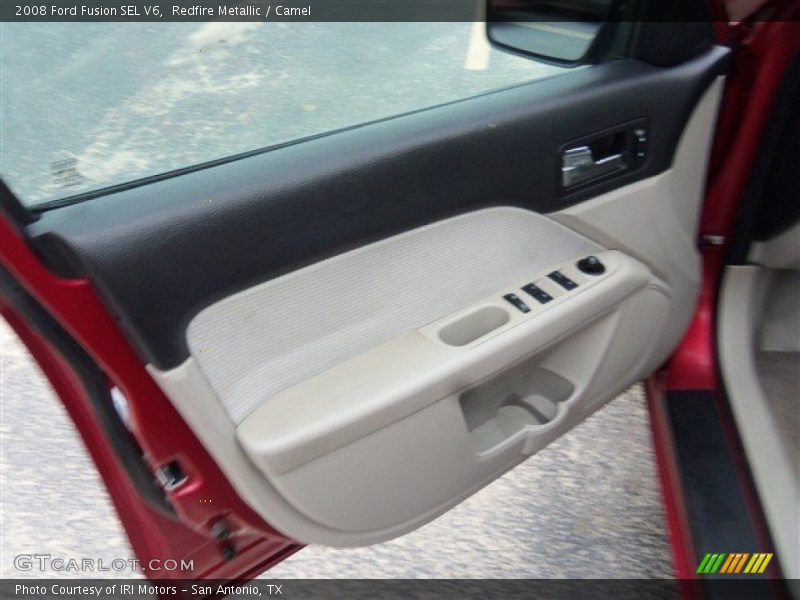 Redfire Metallic / Camel 2008 Ford Fusion SEL V6